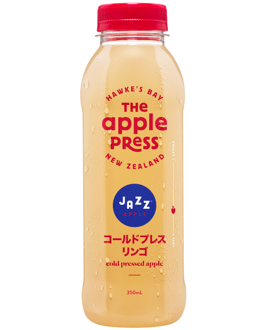 アップルプレス ボトル入りのりんご 日本